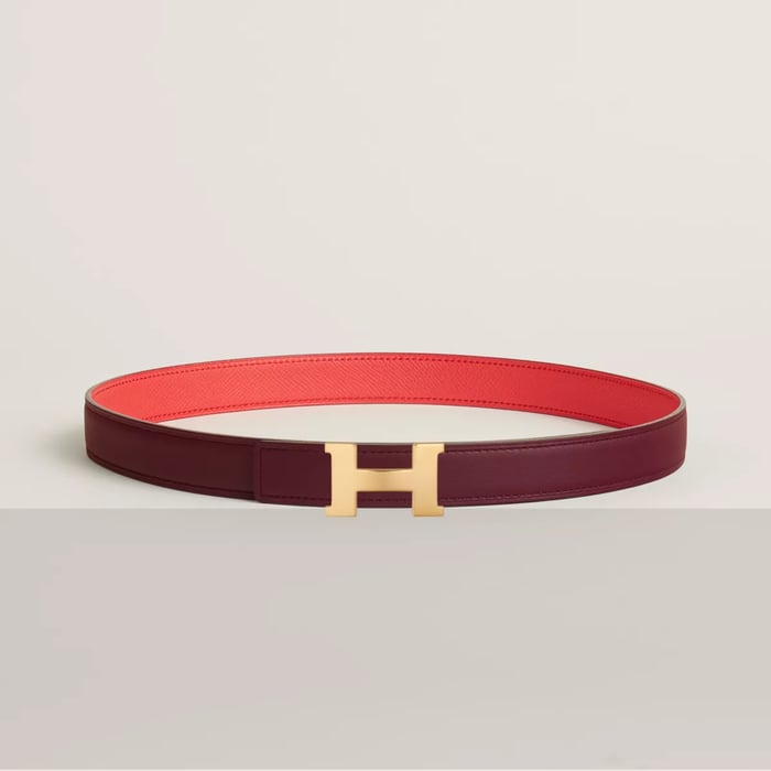 Mini Constance Belt Buckle & Reversible Leather Strap 24 MM