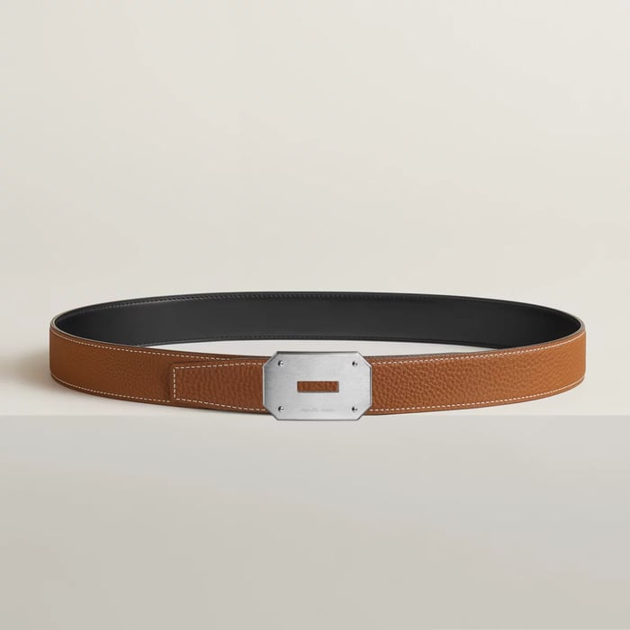 Neo Belt Buckle & Reversible Leather Strap 32 MM