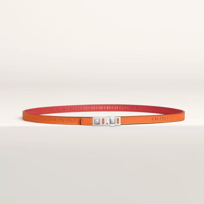 Collier de Chien belt buckle & Reversible leather strap 13 mm