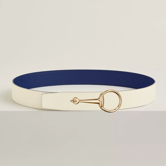Casaque Belt Buckle & Reversible Leather Strap 38 MM