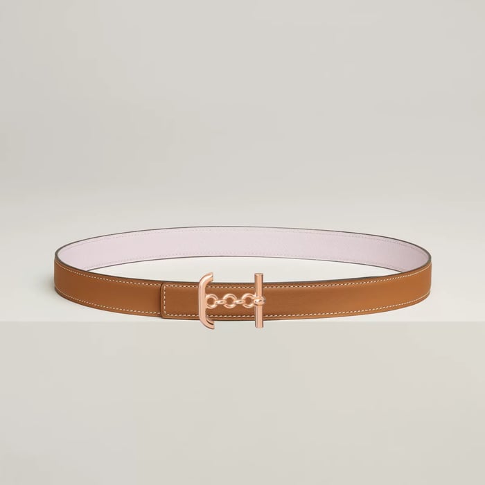 Ancre Marin Belt Buckle & Reversible Leather Strap 24 MM