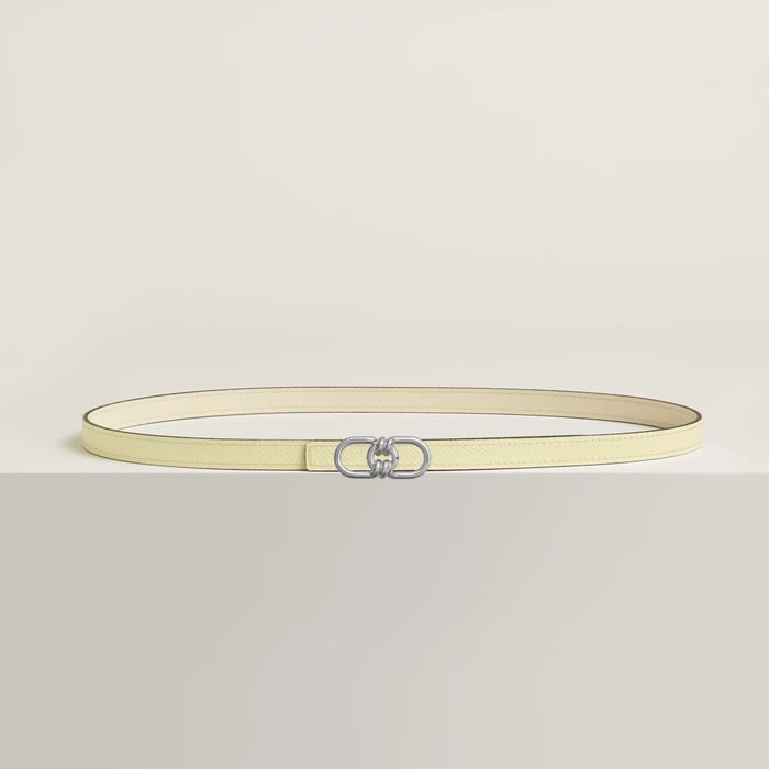 Plaisance Belt Buckle & Reversible Leather Strap 13 MM