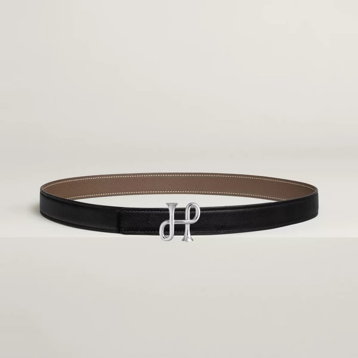 Cor Baroque belt buckle & Reversible leather strap 24 mm