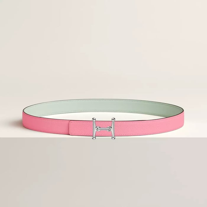 Mors H Belt Buckle & Reversible Leather Strap 24 MM