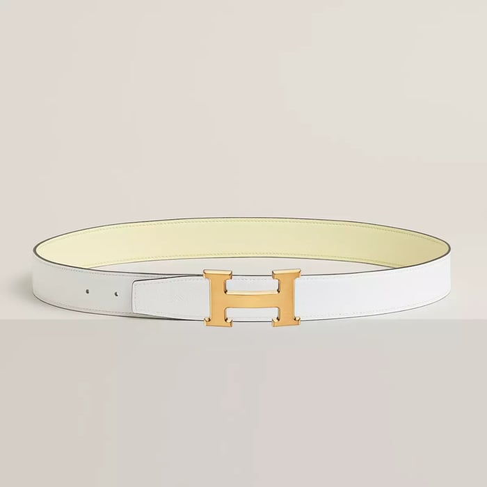 H 벨트 버클 & 리버서블 가죽 스트랩 32mm
