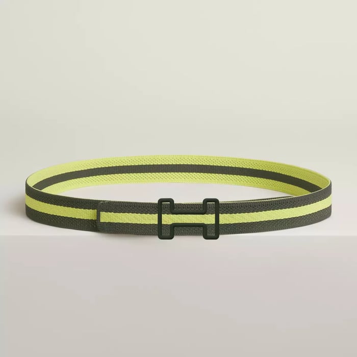 ベルトバックル 《トゥナイト・カラー》 & ニットベルト 《チーム》 32 MM