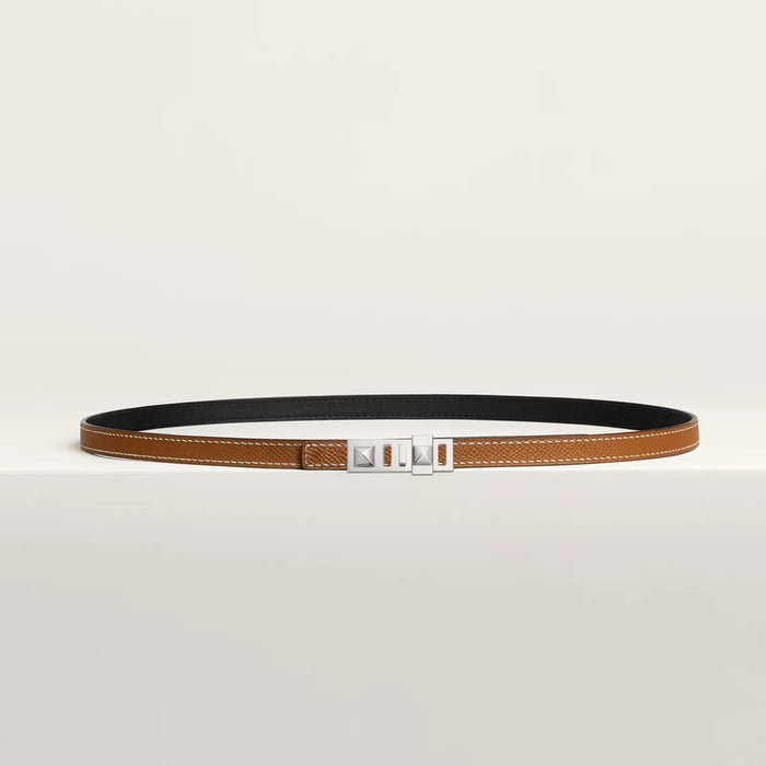 Collier De Chien Belt Buckle & Reversible Leather Strap 13 MM