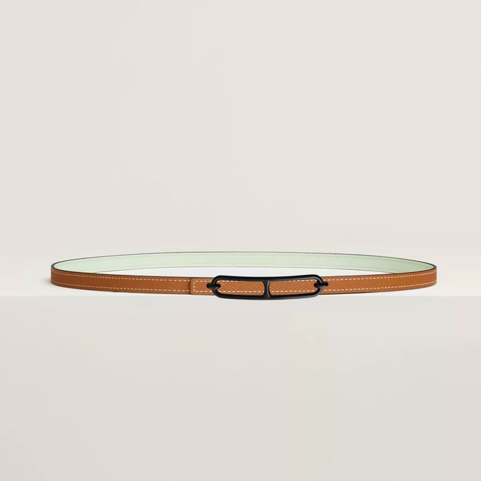 Roulis Belt Buckle & Reversible Leather Strap 13 MM