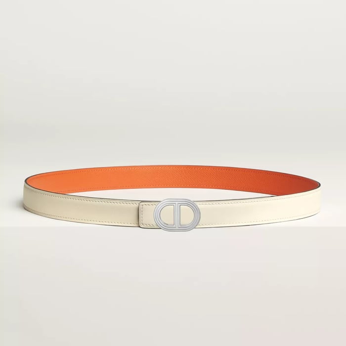 Rivage belt buckle & Reversible leather strap 24 mm