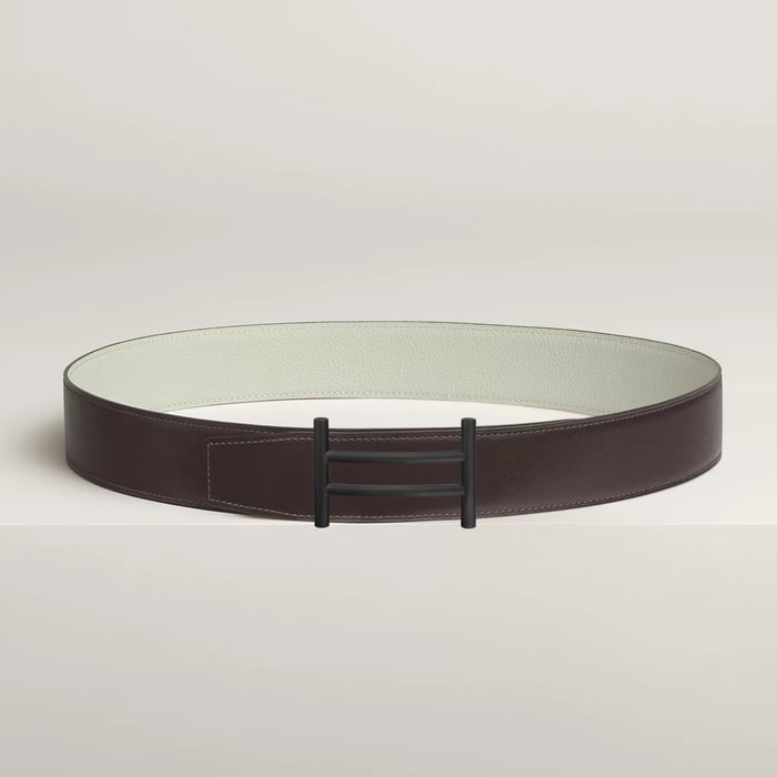 Rider Belt Buckle & Reversible Leather Strap 38 MM