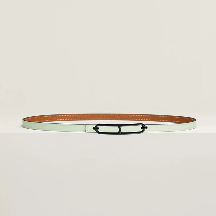 Roulis belt buckle & Reversible leather strap 13 mm