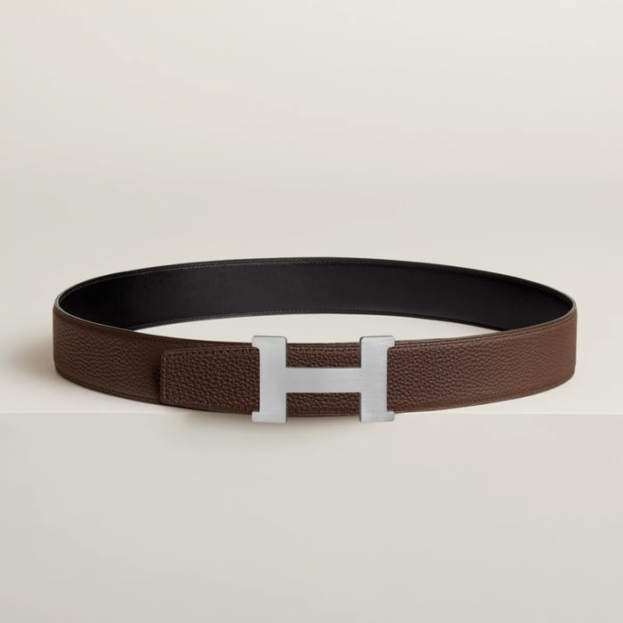 Constance Belt Buckle & Reversible Leather Strap 38 MM