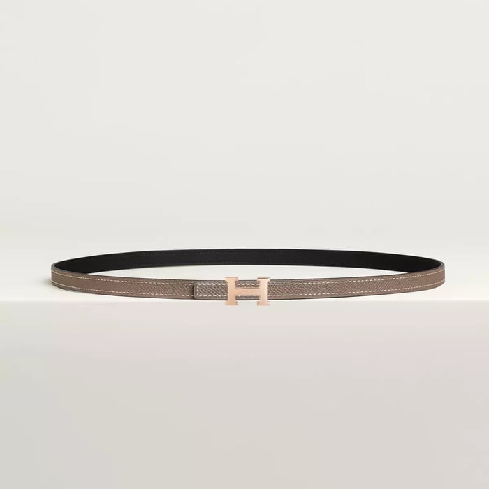 Mini 5382 벨트 버클 & 리버서블 가죽 스트랩 13mm