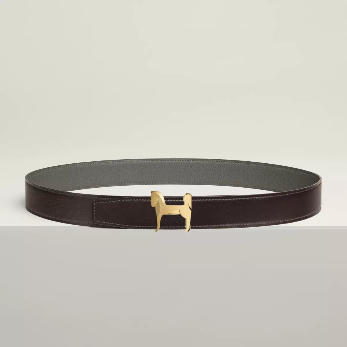 Panache 벨트 버클 & 리버서블 가죽 스트랩 32mm