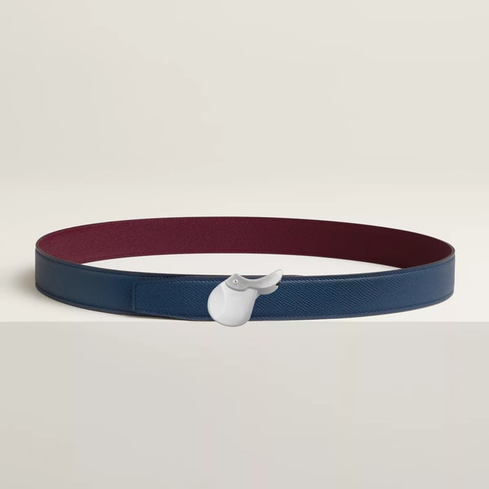 Hippolyte Belt Buckle & Reversible Leather Strap 32 MM