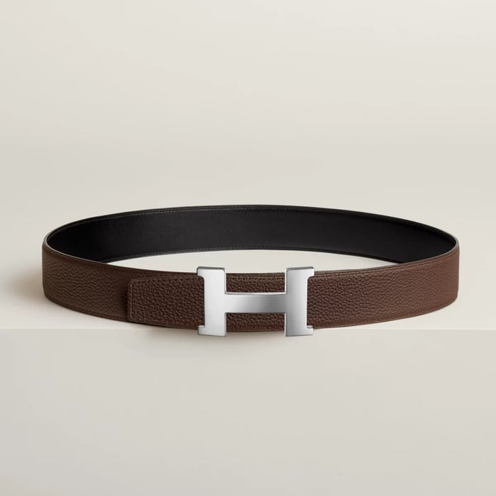 Constance Belt Buckle & Reversible Leather Strap 38 MM