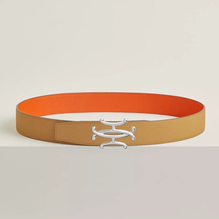 Neo Lift belt buckle & Reversible leather strap 38 mm