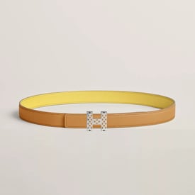 Garden Party Belt Buckle & Reversible Leather Strap 24 Mm