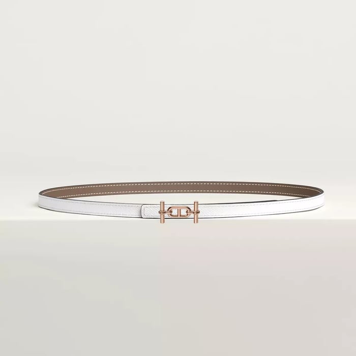 Ancre Belt Buckle & Reversible Leather Strap 13 MM