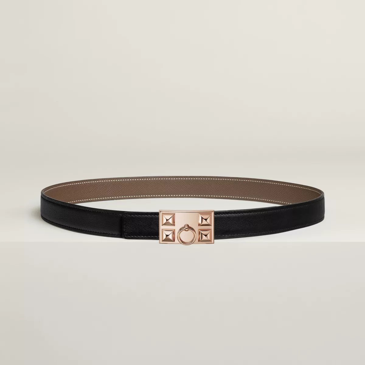 Collier de Chien 벨트 버클 & 리버서블 가죽 스트랩 24mm