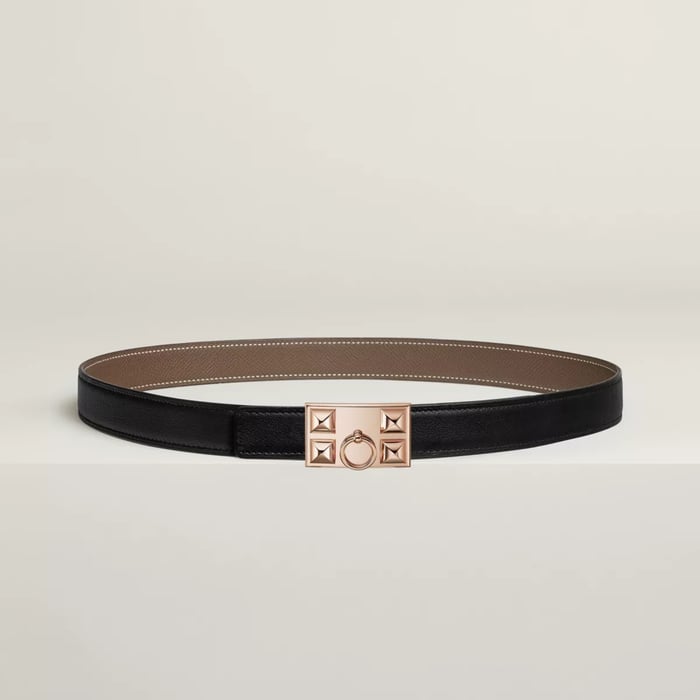 Collier De Chien 벨트 버클 & 리버서블 가죽 스트랩 24mm