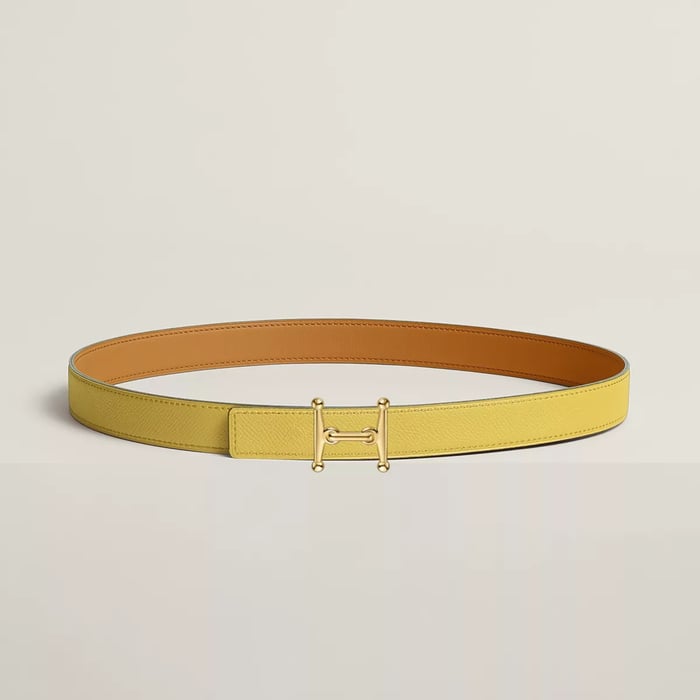 Mors H Belt Buckle & Reversible Leather Strap 24 MM