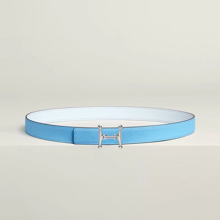 Mors H 벨트 버클 & 리버서블 가죽 스트랩 24mm