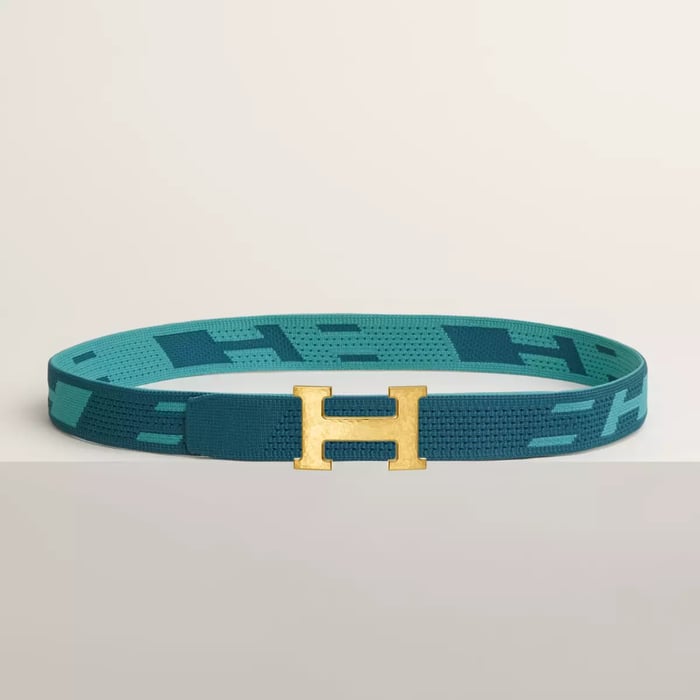 ベルトバックル 《h》 マルトレ & ニットベルト 《スプリント》 32 MM