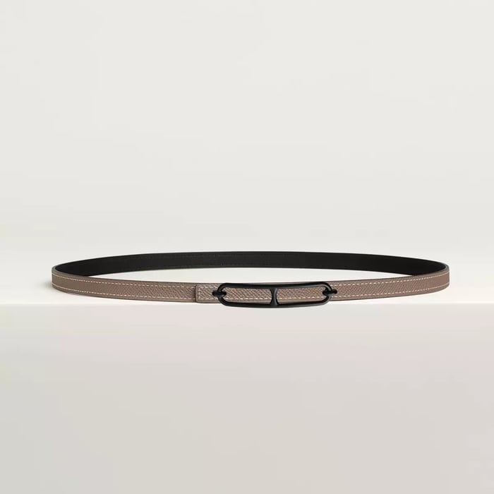Roulis Belt Buckle & Reversible Leather Strap 13 MM
