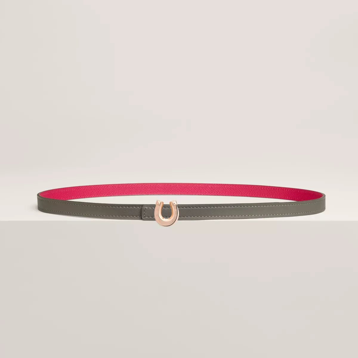 Boucle de ceinture Lucky Jockette & Cuir de ceinture réversible 13 mm