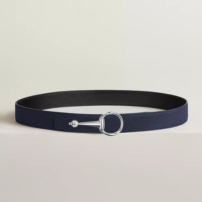 Casaque Belt Buckle & Reversible Leather Strap 32 MM