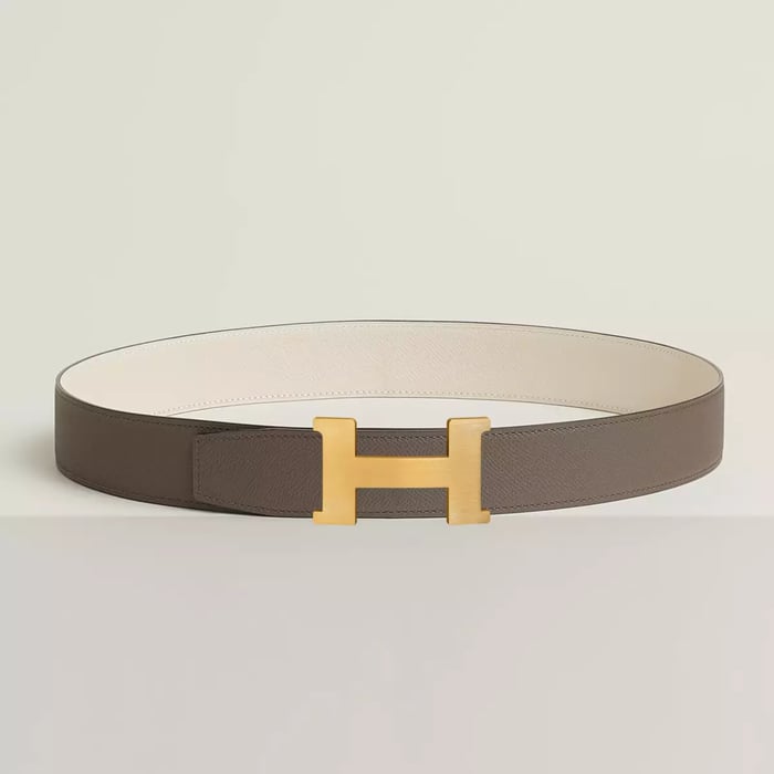 Constance Belt Buckle & Reversible Leather Strap 38 MM