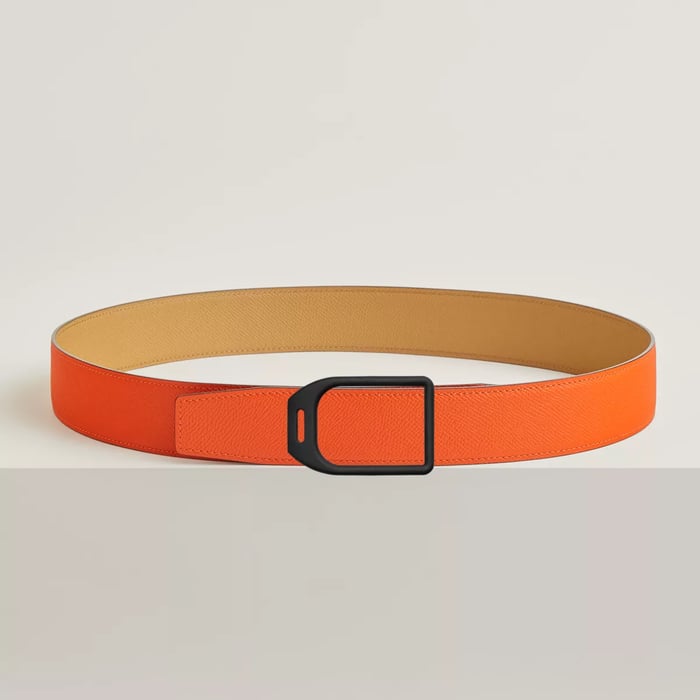 Jockey Belt Buckle & Reversible Leather Strap 38 MM
