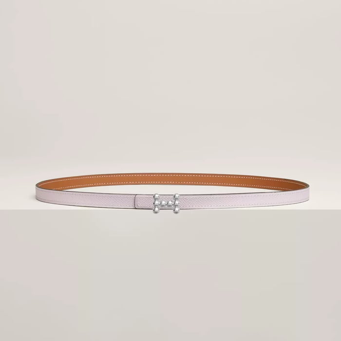 Bubble Belt Buckle & Reversible Leather Strap 13 MM