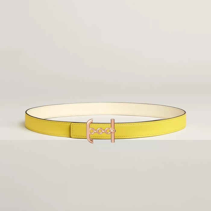 Ancre Marin 벨트 버클 & 리버서블 가죽 스트랩 24mm