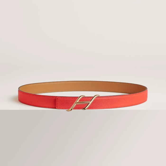 Hdn Belt Buckle & Reversible Leather Strap 24 MM