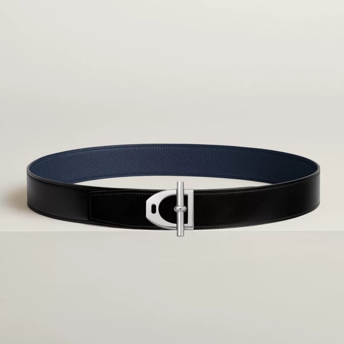 Neo Etrier Belt Buckle & Reversible Leather Strap 38 MM