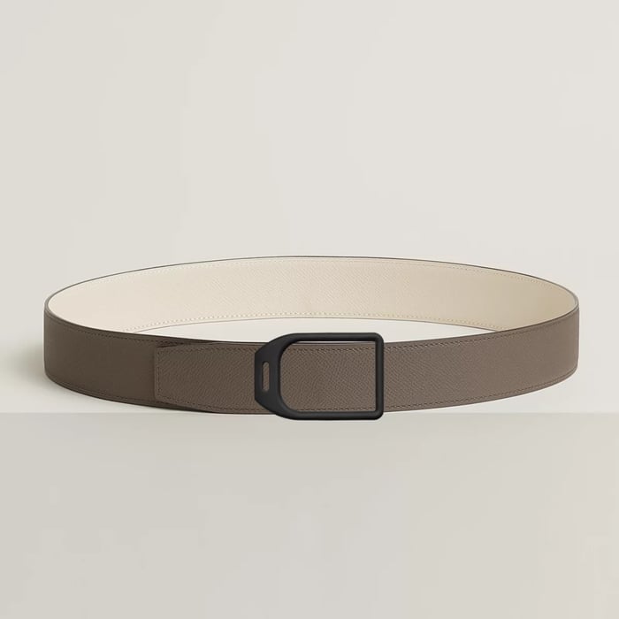 Jockey Belt Buckle & Reversible Leather Strap 38 MM