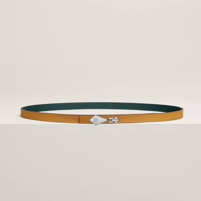 Fermetout belt buckle & Reversible leather strap 13 mm