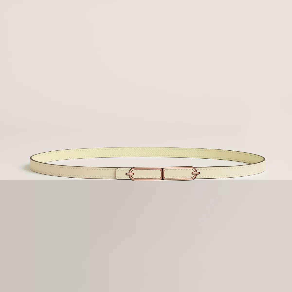 Roulis belt buckle & Reversible leather strap 13 mm