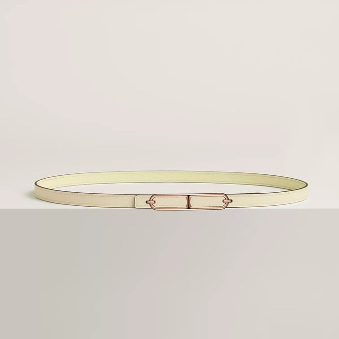 Roulis belt buckle & Reversible leather strap 13 mm