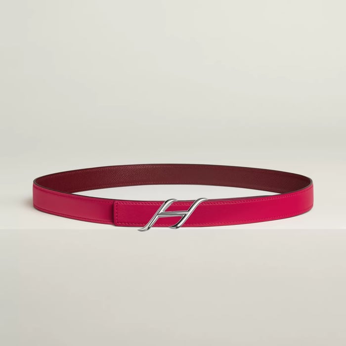 Hdn Belt Buckle & Reversible Leather Strap 24 MM