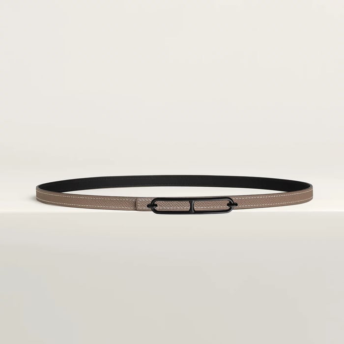 Roulis Belt Buckle & Reversible Leather Strap 13 MM
