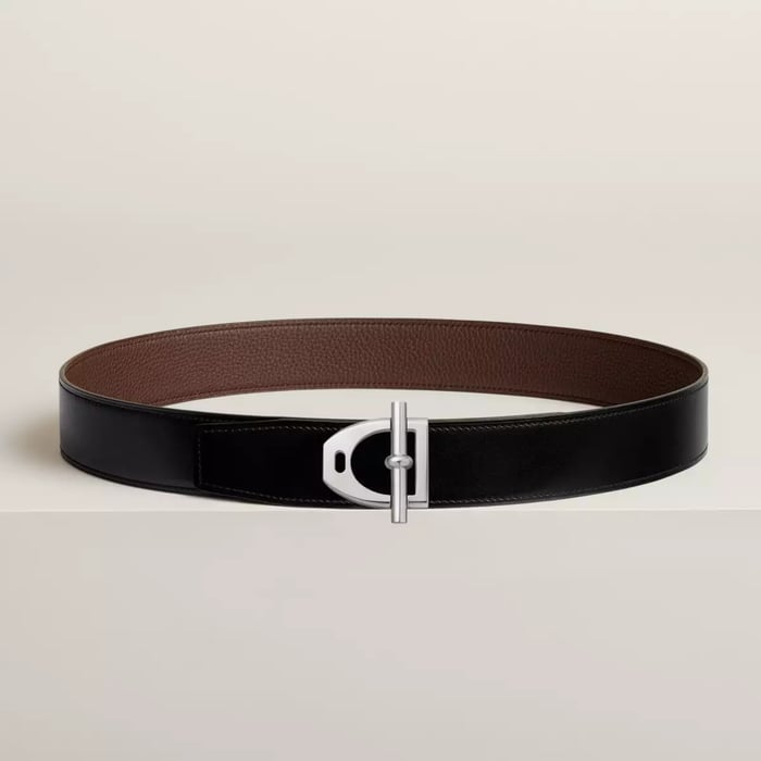 Neo Etrier Belt Buckle & Reversible Leather Strap 38 MM
