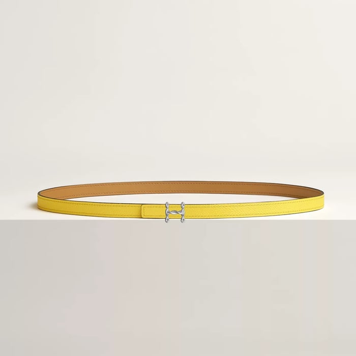H Torsade Belt Buckle & Reversible Leather Strap 13 MM