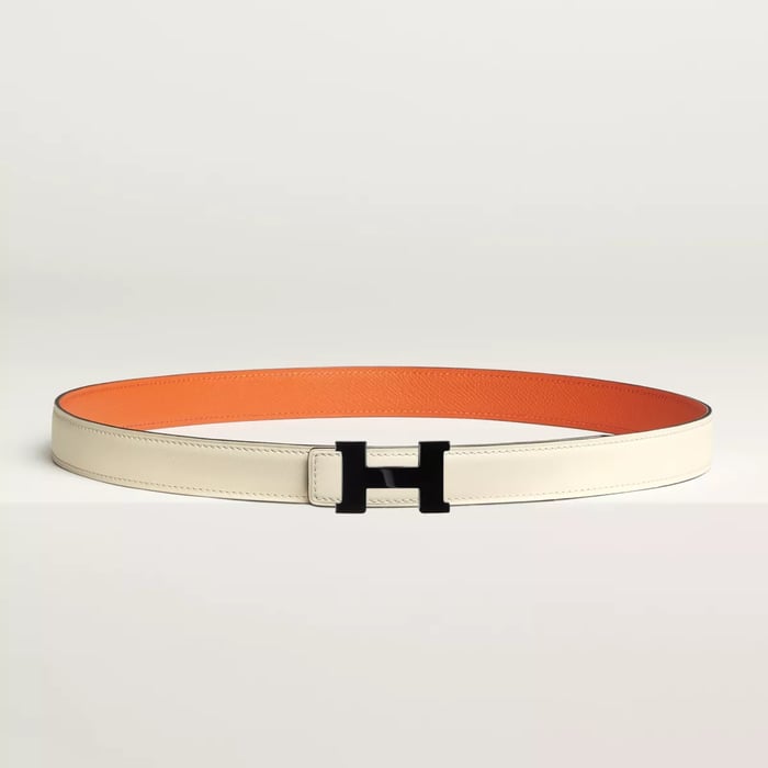 Mini Constance So Black Belt Buckle & Reversible Leather Strap 24 MM