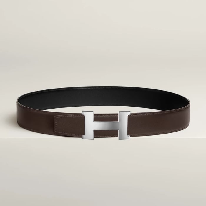 Constance Belt Buckle & Reversible Leather Strap 38 MM