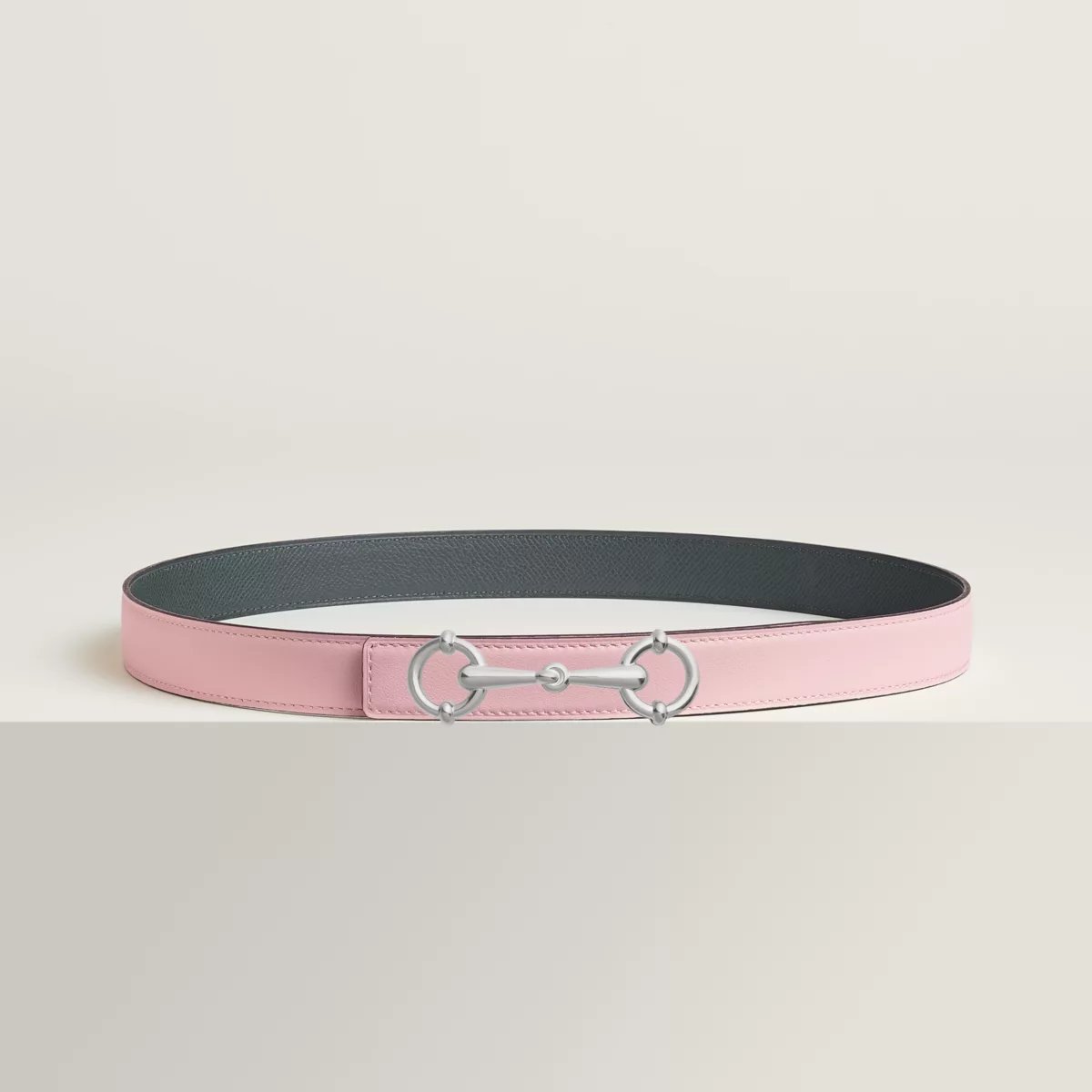 Lady Rider belt buckle & Reversible leather strap 24 mm