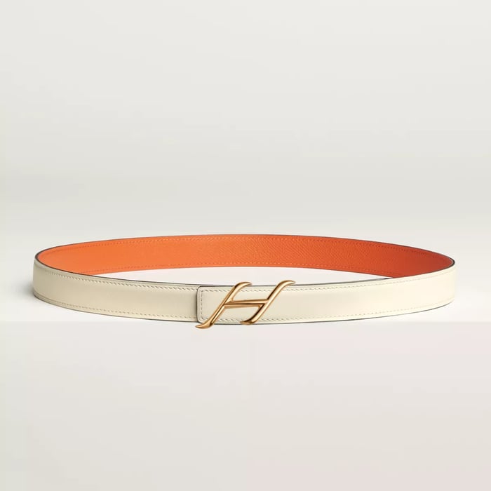 HDN belt buckle & Reversible leather strap 24 mm