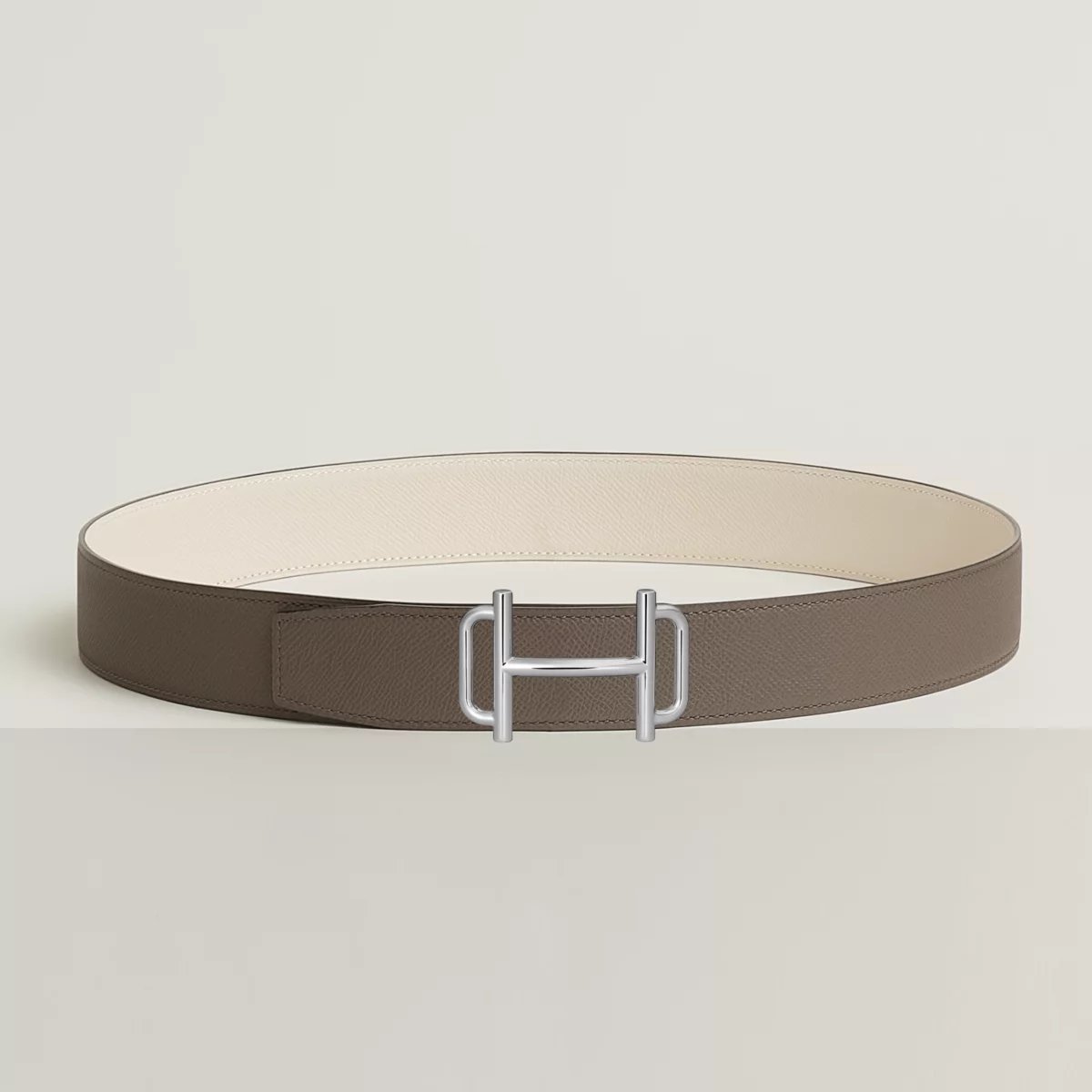 Royal belt buckle & Reversible leather strap 38 mm